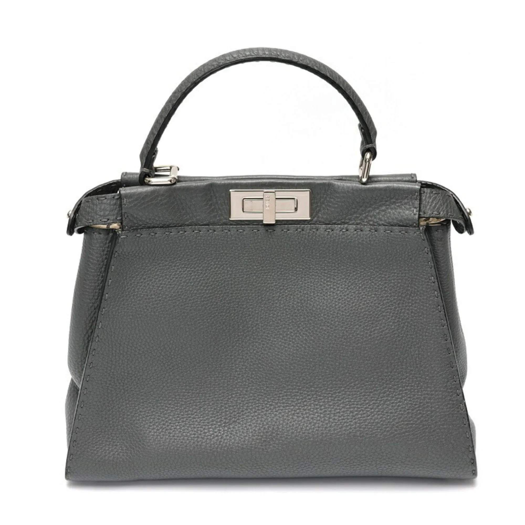 Fendi Leather Handbag (Pre-Owned)