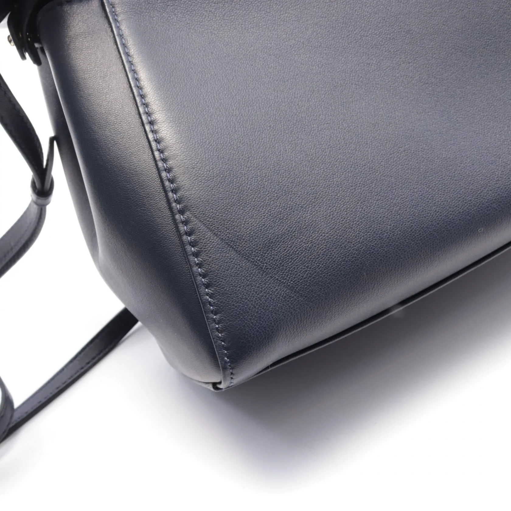 Fendi Mini Peekaboo Iconic Leather Handbag