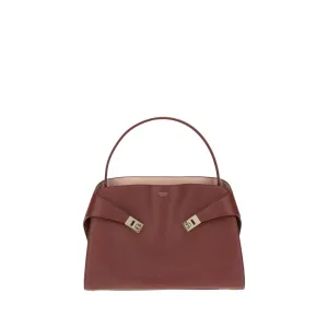 Ferragamo Leather Top Handbag