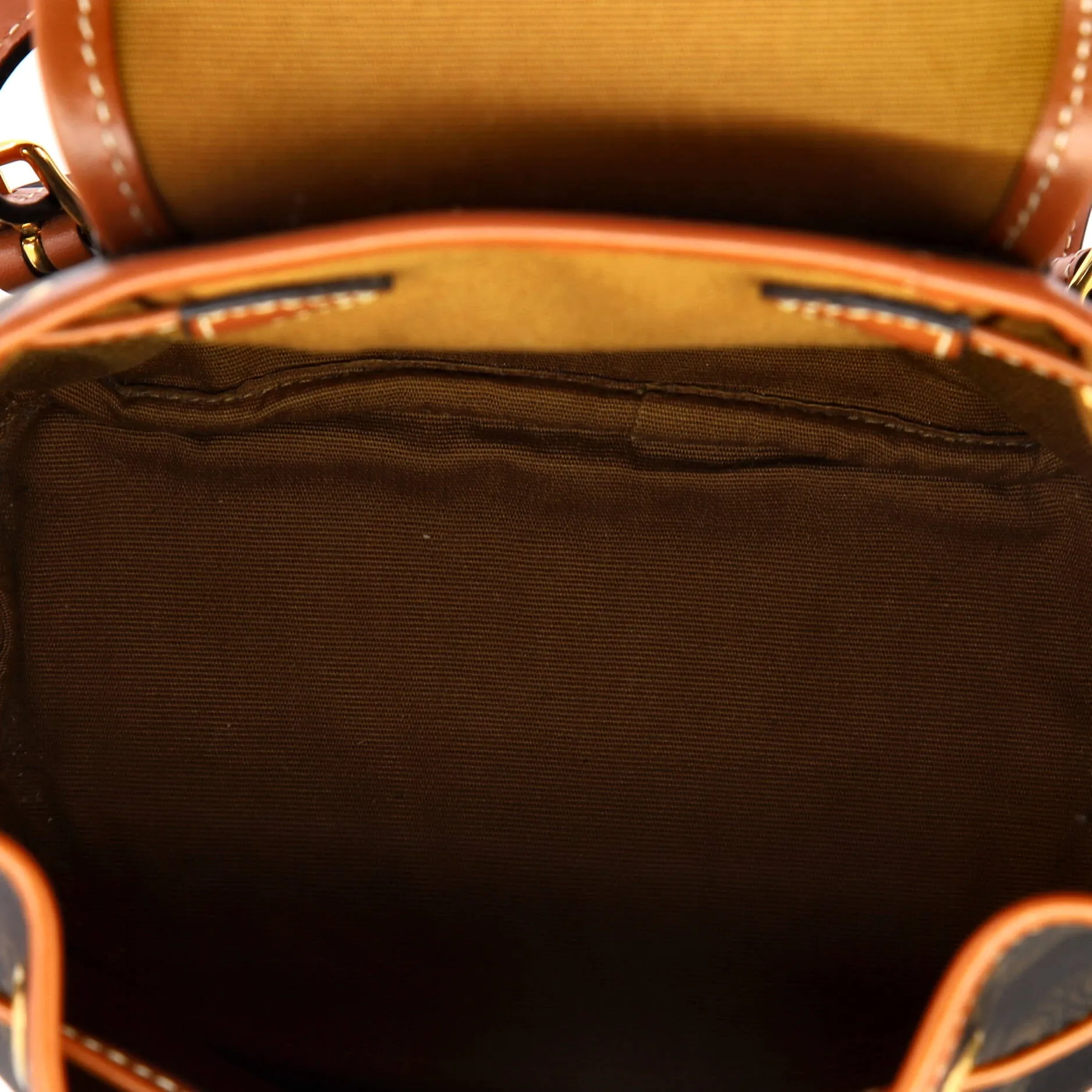 Folco Backpack Triomphe Coated Canvas Mini