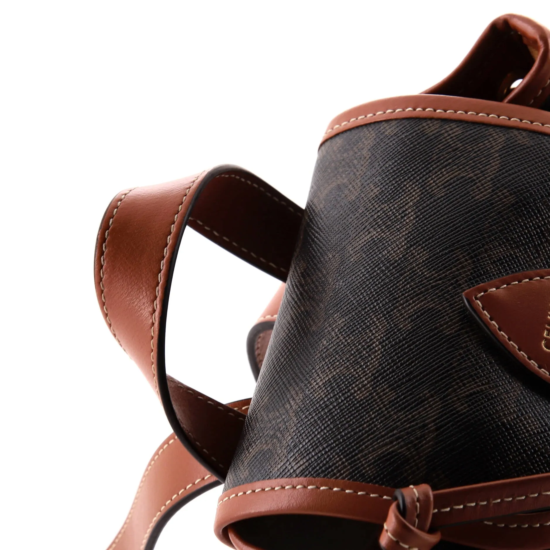 Folco Backpack Triomphe Coated Canvas Mini