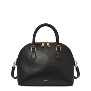 Fossil Women's Bri Leather Dome Satchel
