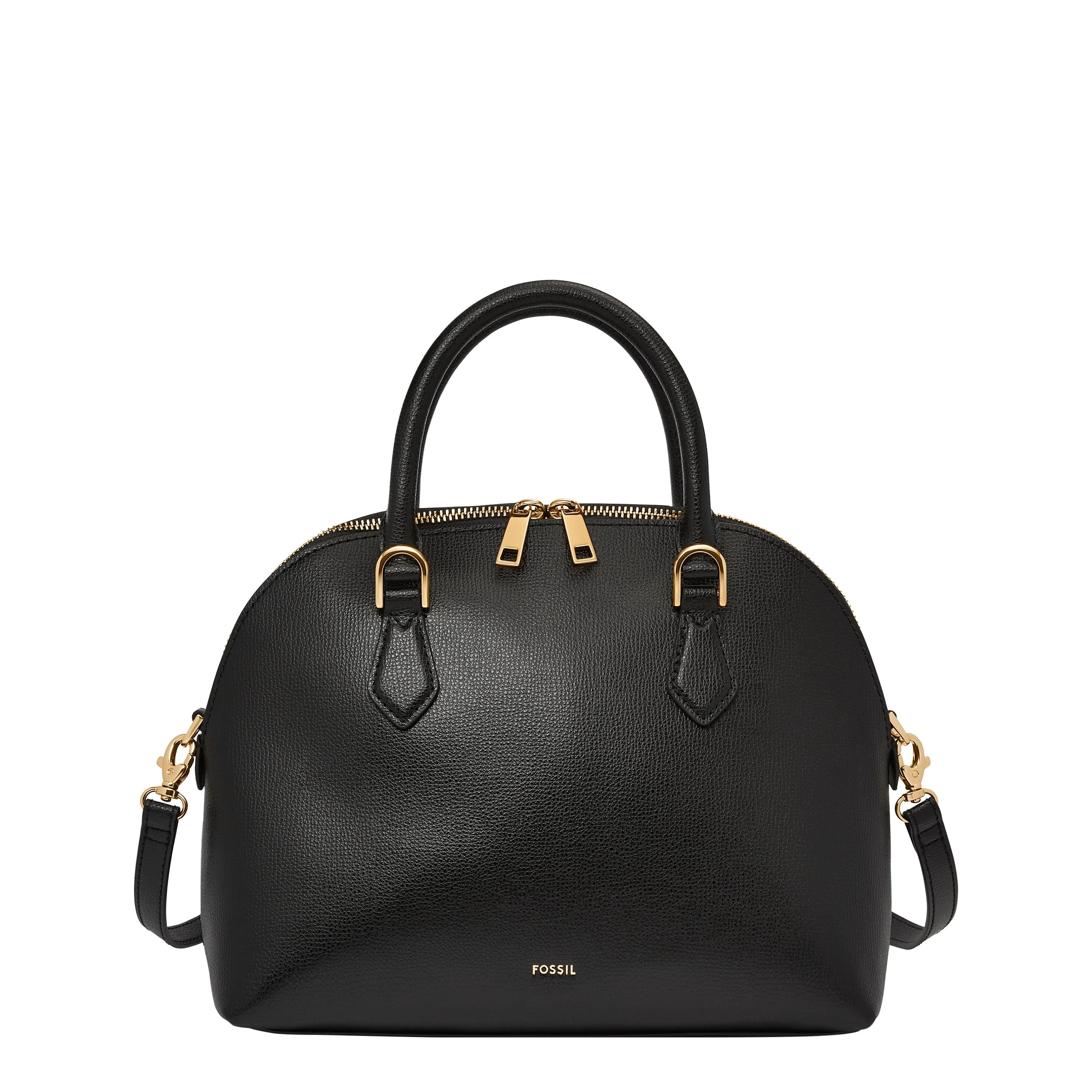 Fossil Women's Bri Leather Dome Satchel