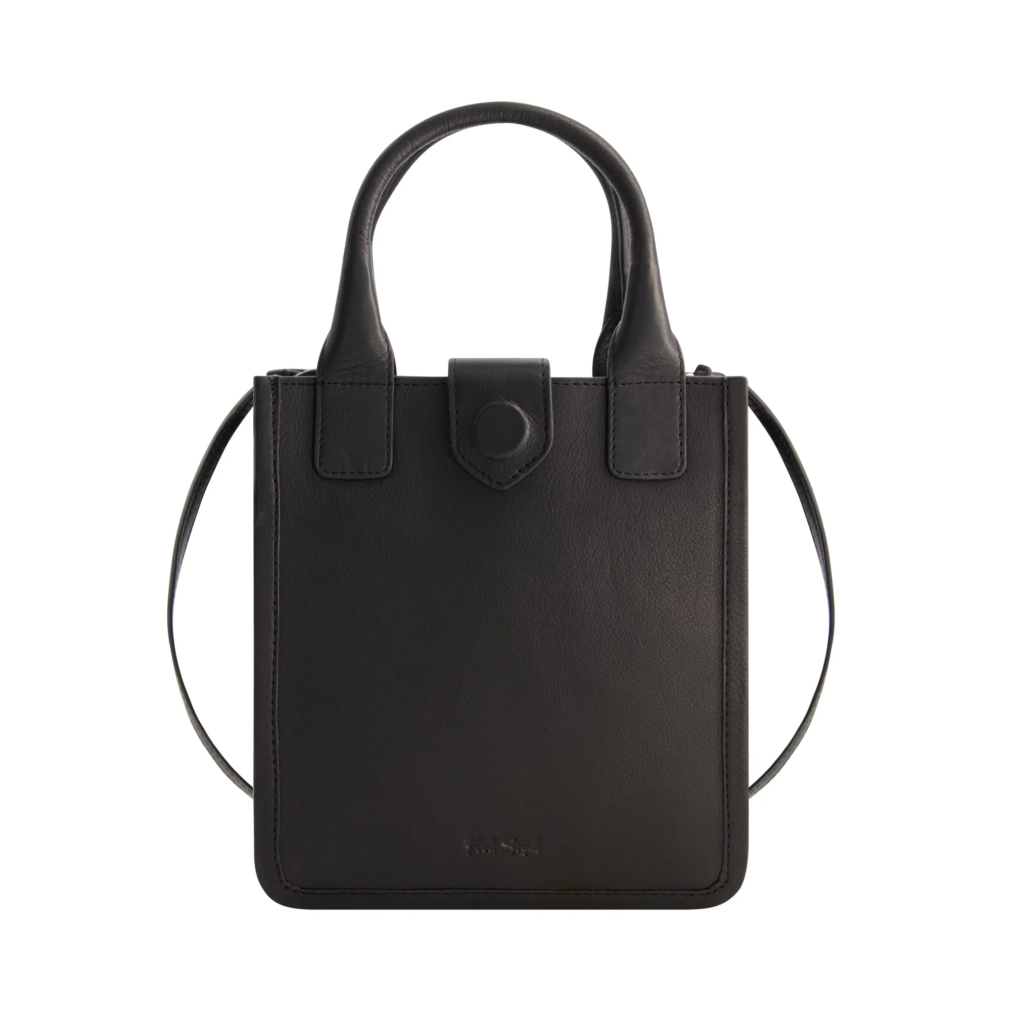 Fred Segal SMALL SMOOTH LEATHER VERTICAL TOTE