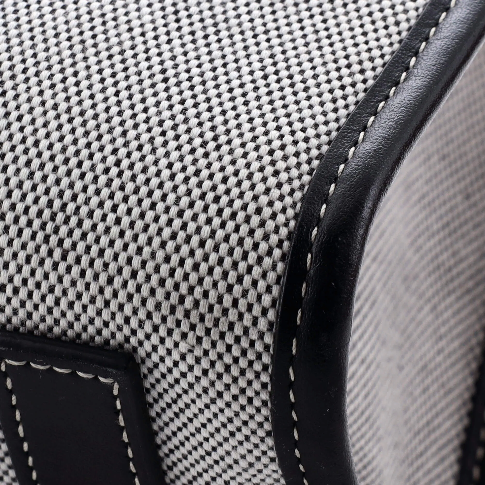 Freya Shopping Tote Canvas with Leather Small