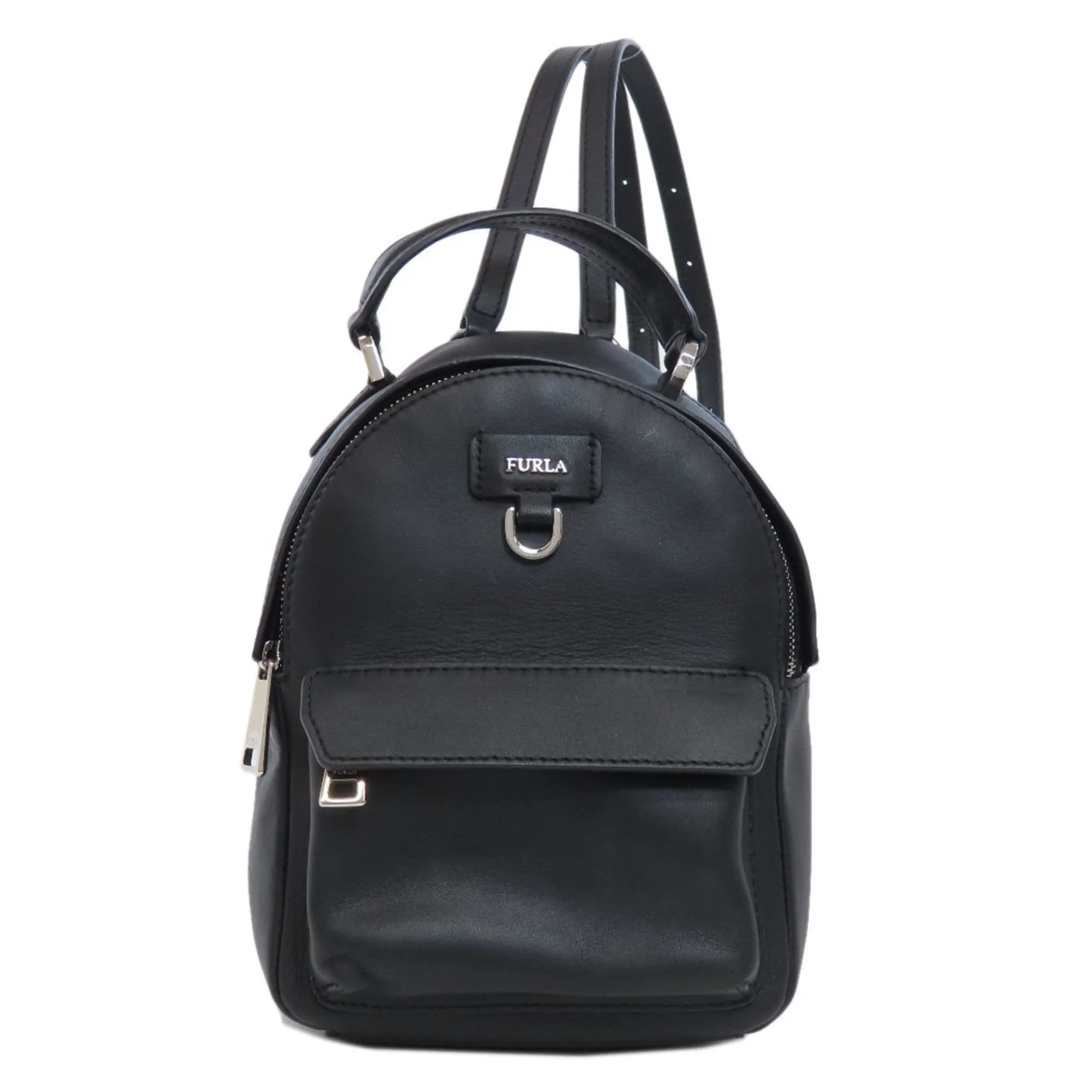 Furla  Leather Backpack (Pre-Owned)