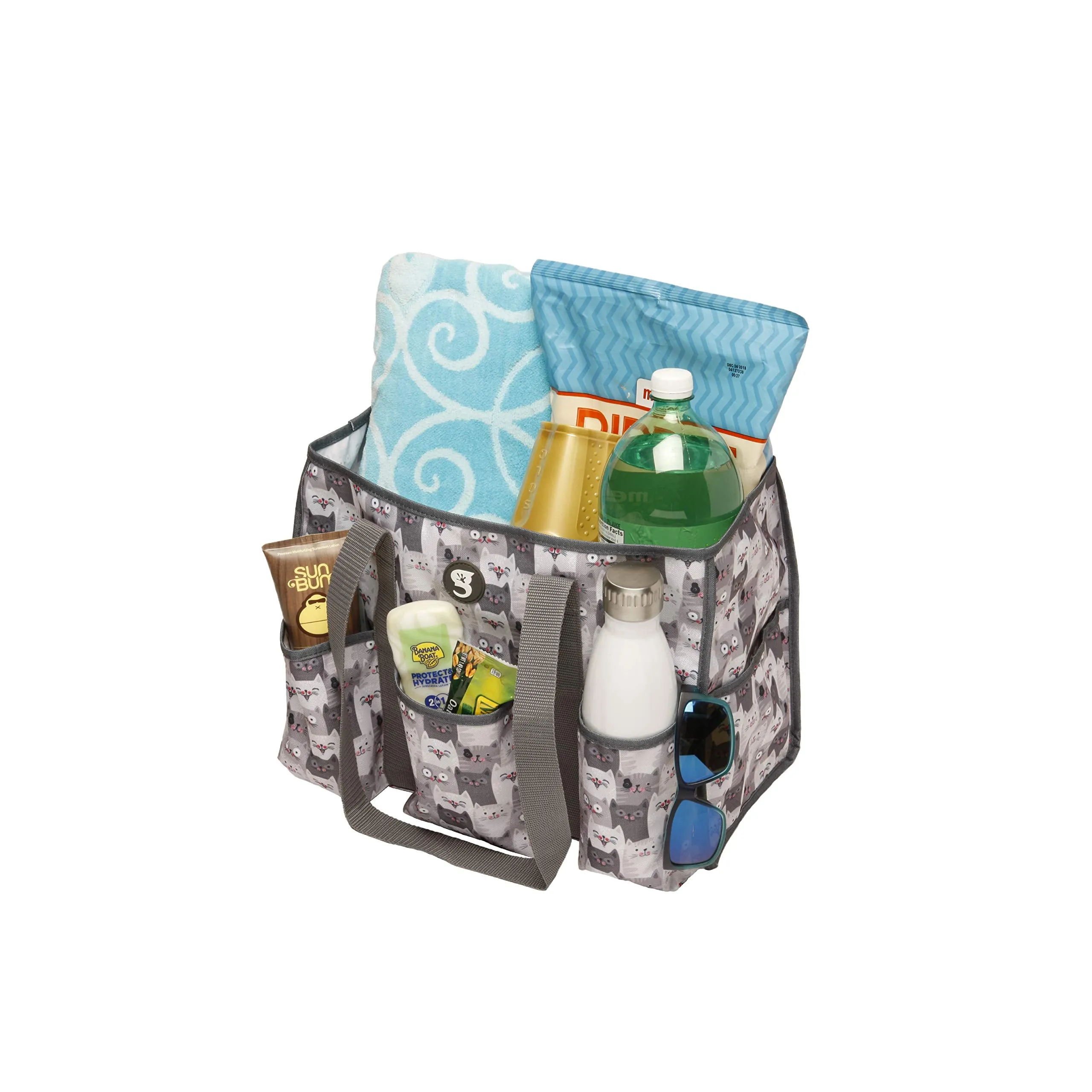 Geckobrands 8 Pocket Tote