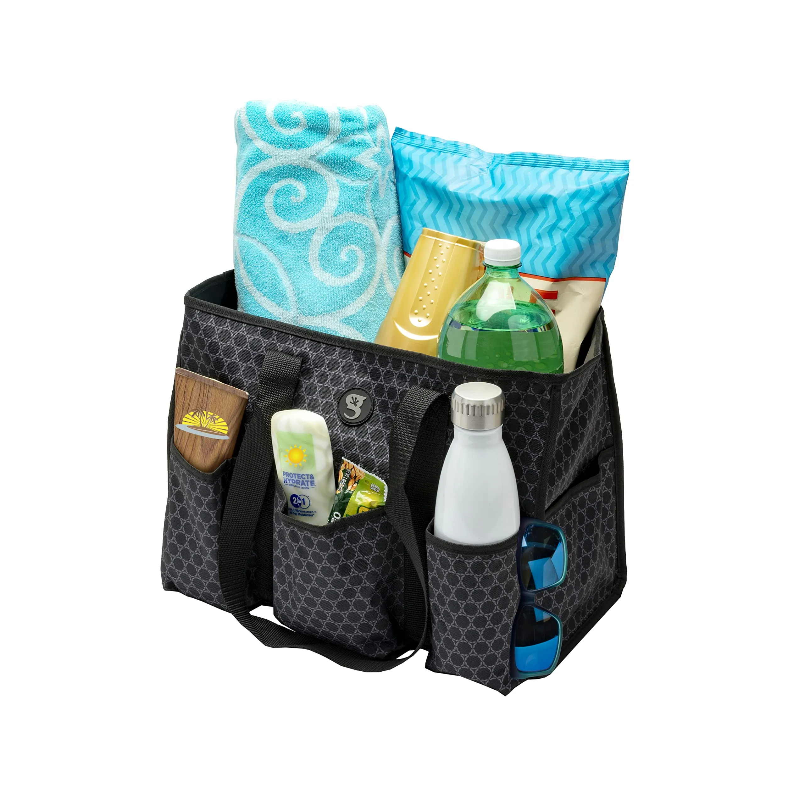 Geckobrands 8 Pocket Tote