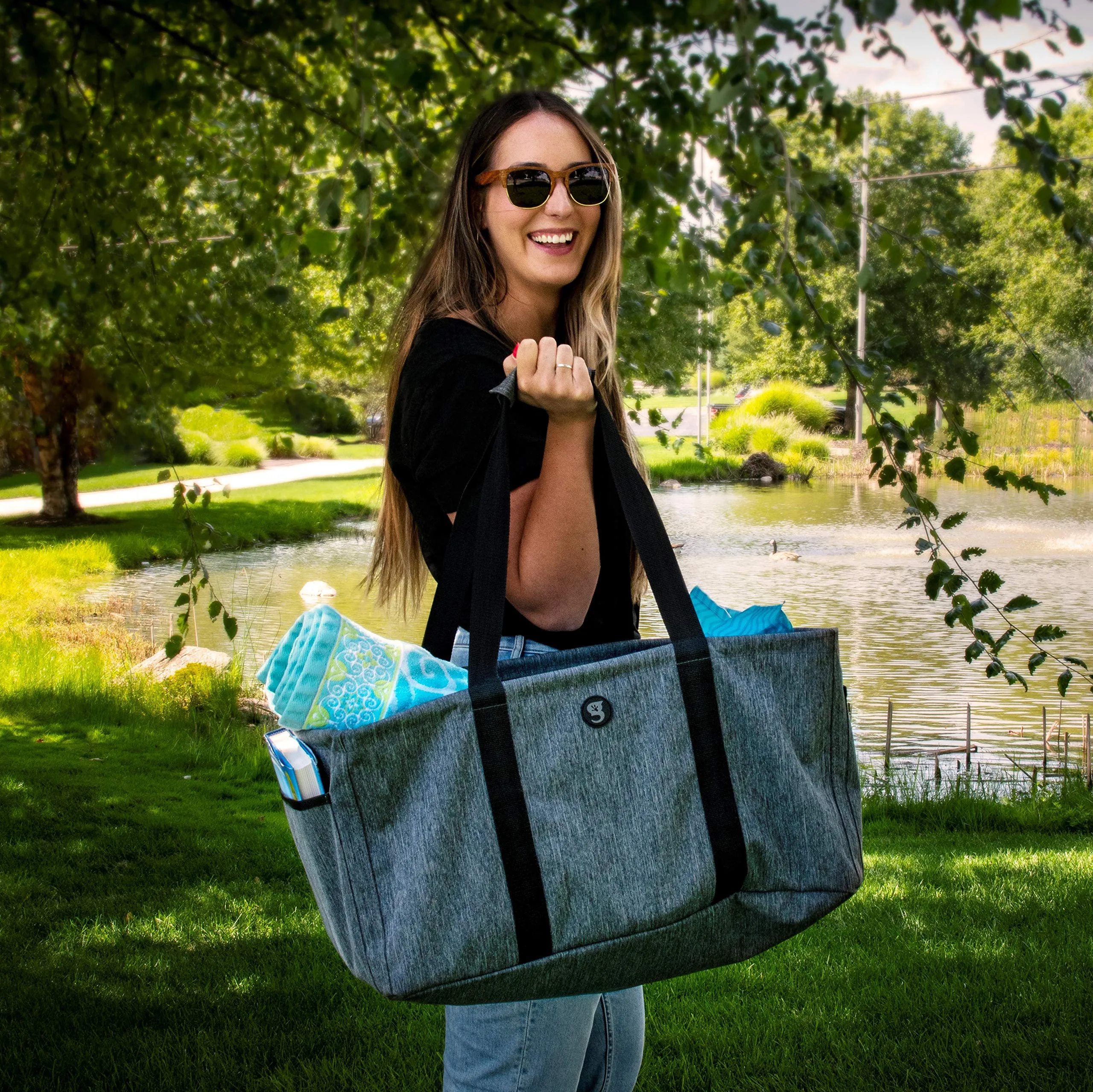 Geckobrands Large Utility Tote