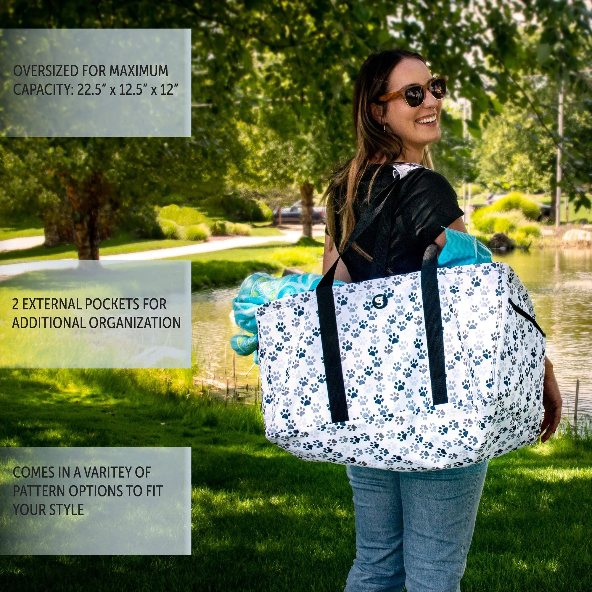Geckobrands Large Utility Tote