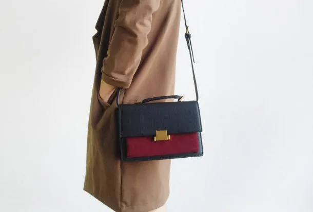 Genuine Leather Bag Handbag Purse Shoulder Bag for Women Leather Crossbody Bag