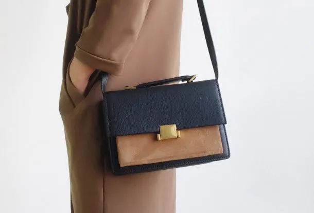 Genuine Leather Bag Handbag Purse Shoulder Bag for Women Leather Crossbody Bag