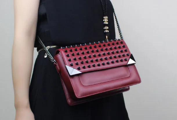 Genuine Leather fashion shoulder bag for women leather crossbody bag