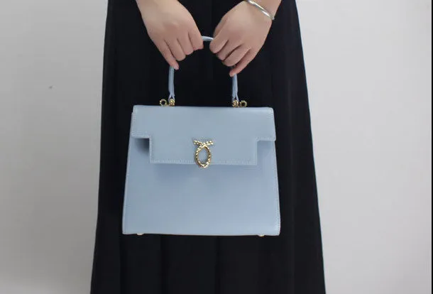 Genuine Leather handbag Kelly bag shoulder bag for women leather crossbody bag