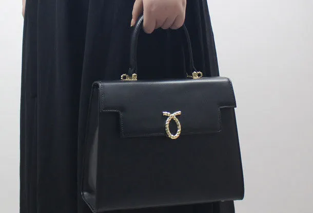 Genuine Leather handbag Kelly bag shoulder bag for women leather crossbody bag