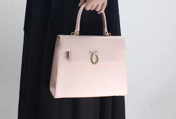 Genuine Leather handbag Kelly bag shoulder bag for women leather crossbody bag