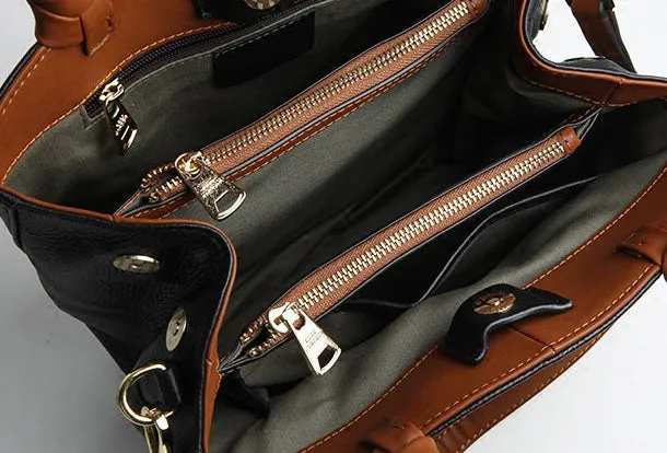Genuine Leather Handbag Shopper Bag Crossbody Bag Shoulder Bag Purse For Women