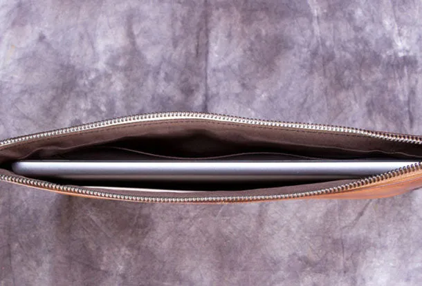 Genuine Leather Wallet Vintage Clutch Wallet Long Wallet Purse For Men Women