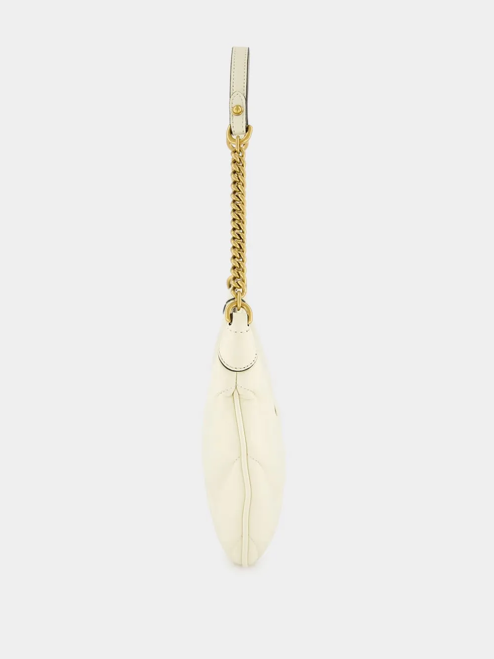 GG Marmont White Leather Bag