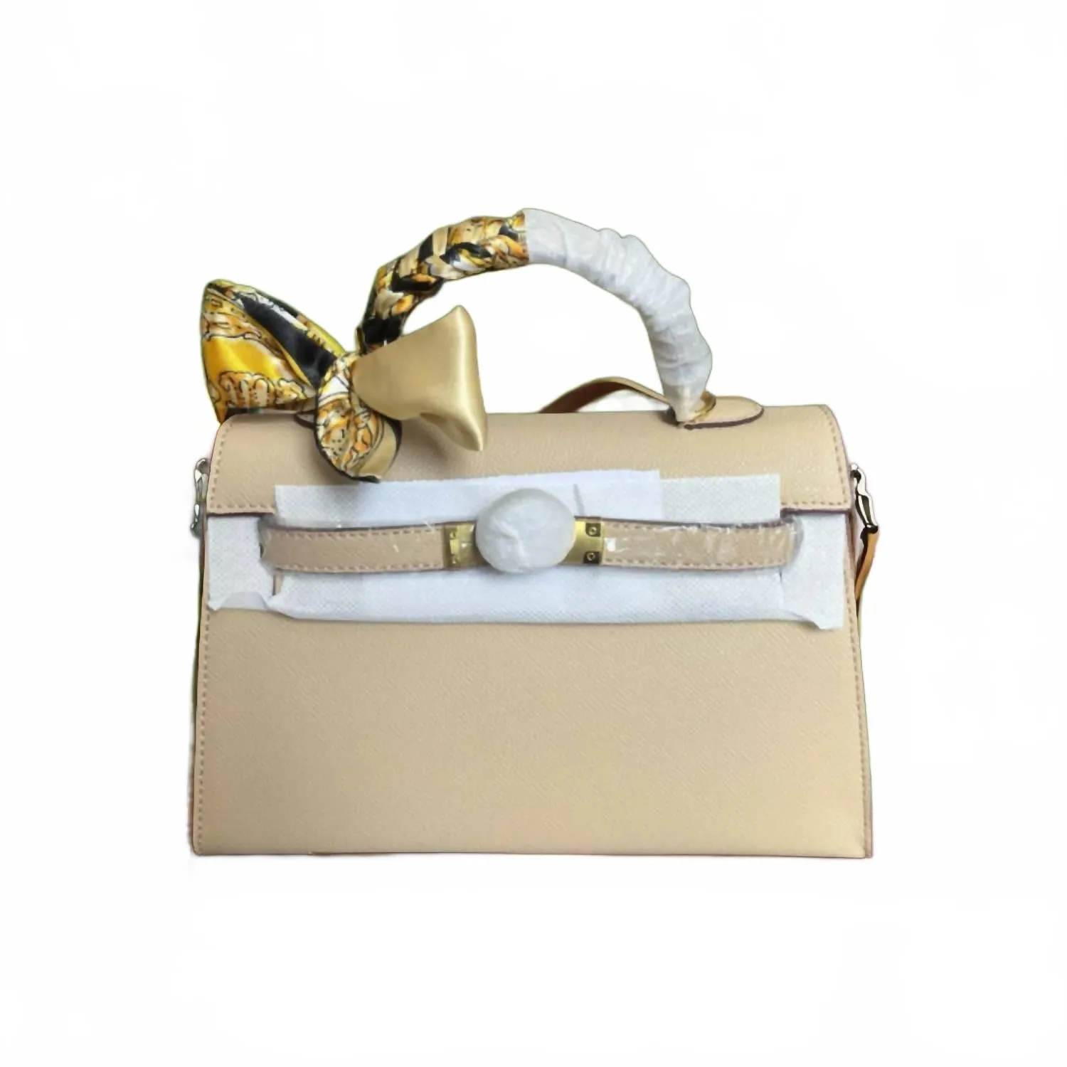 Glam Signature Mini Purse In Beige