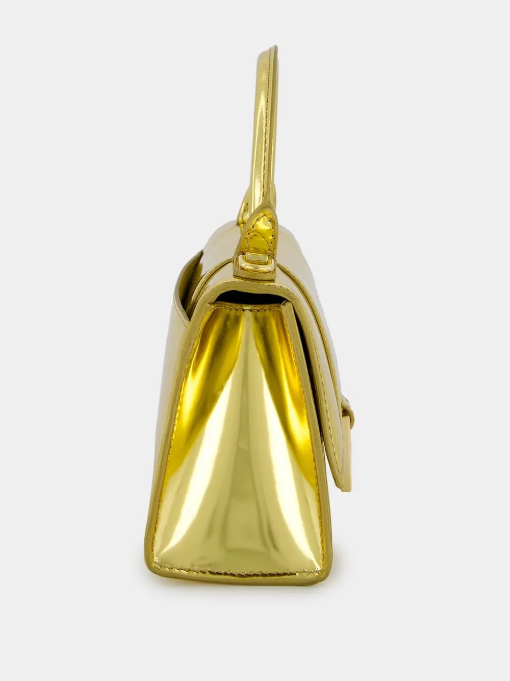 Golden Metallic Handbag