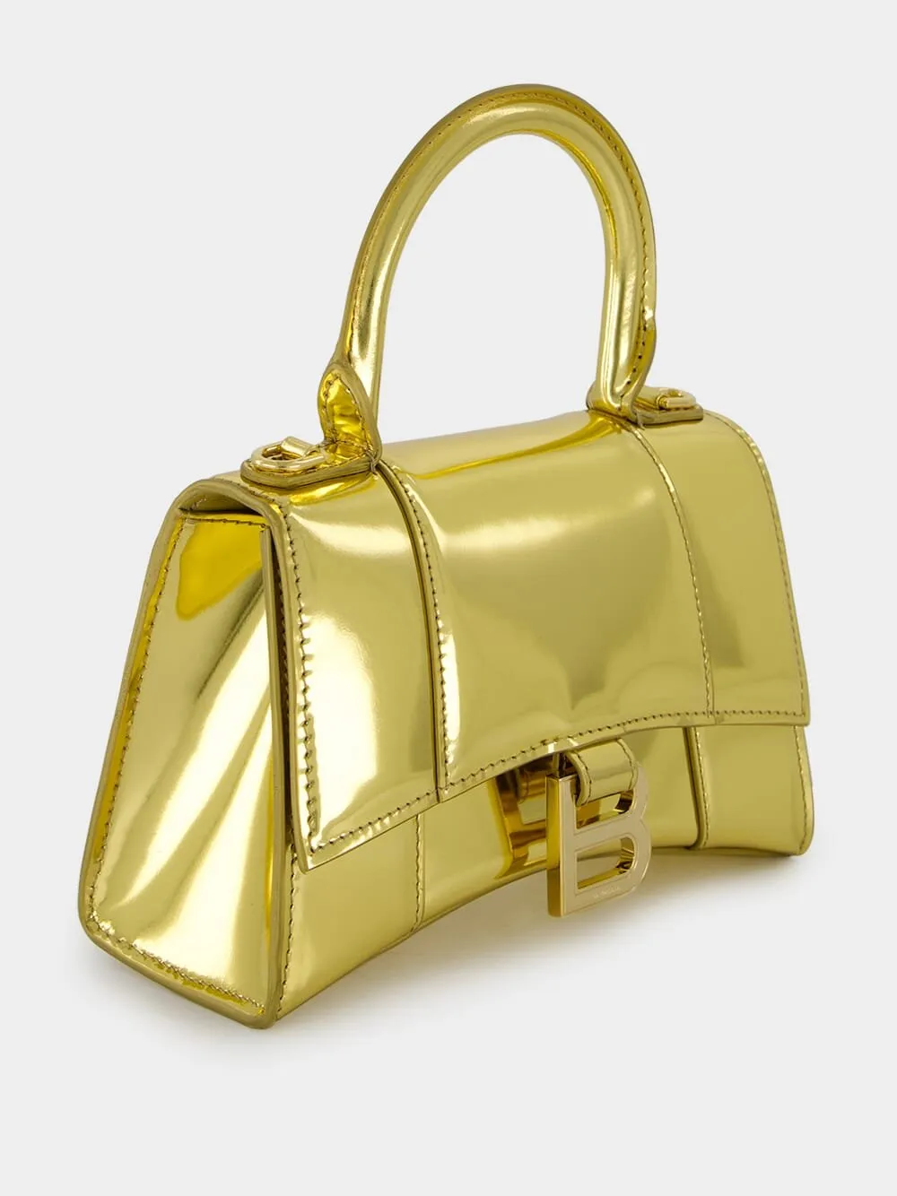 Golden Metallic Handbag