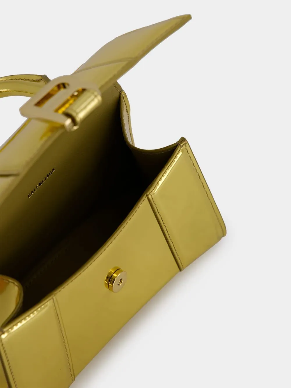 Golden Metallic Handbag