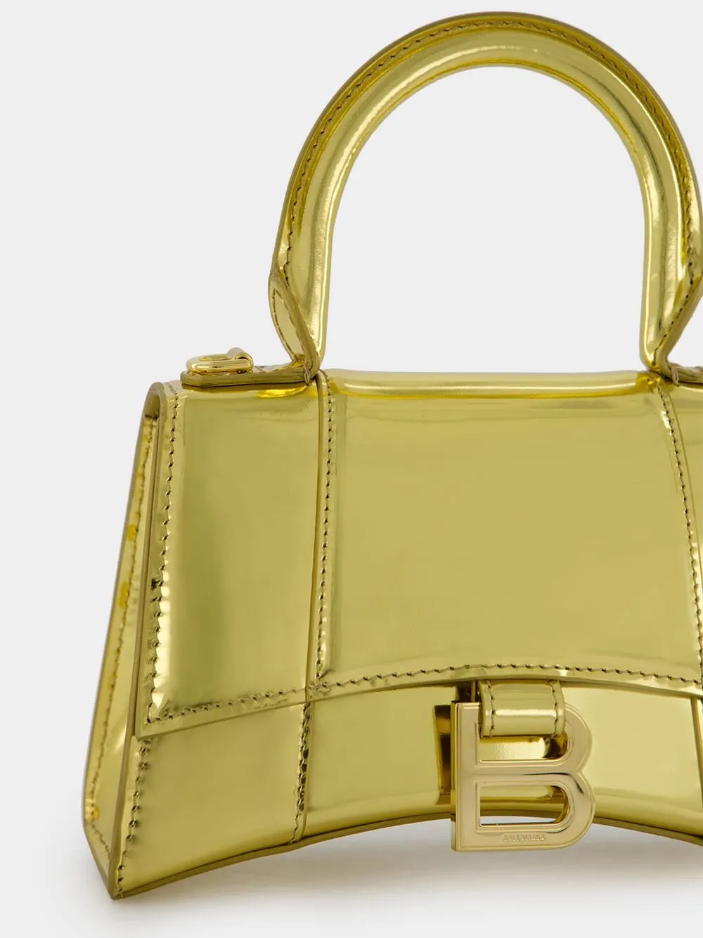 Golden Metallic Handbag
