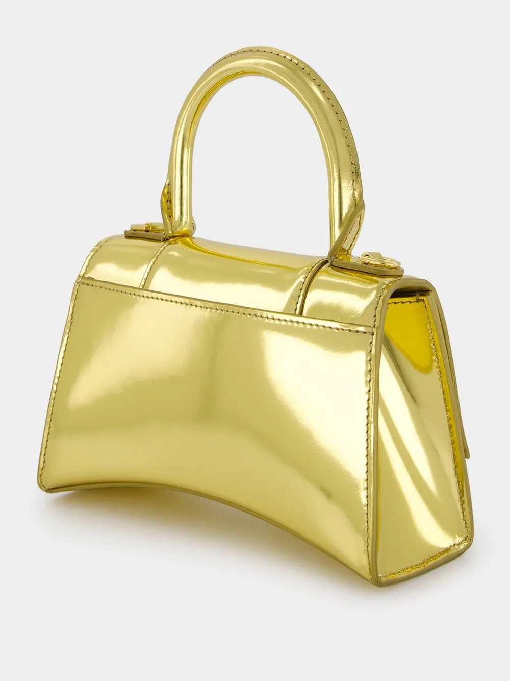 Golden Metallic Handbag