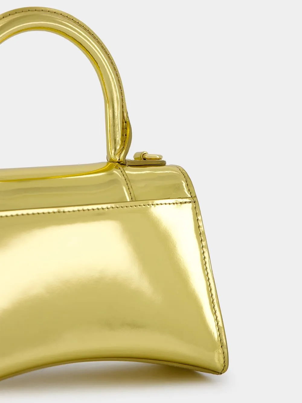Golden Metallic Handbag