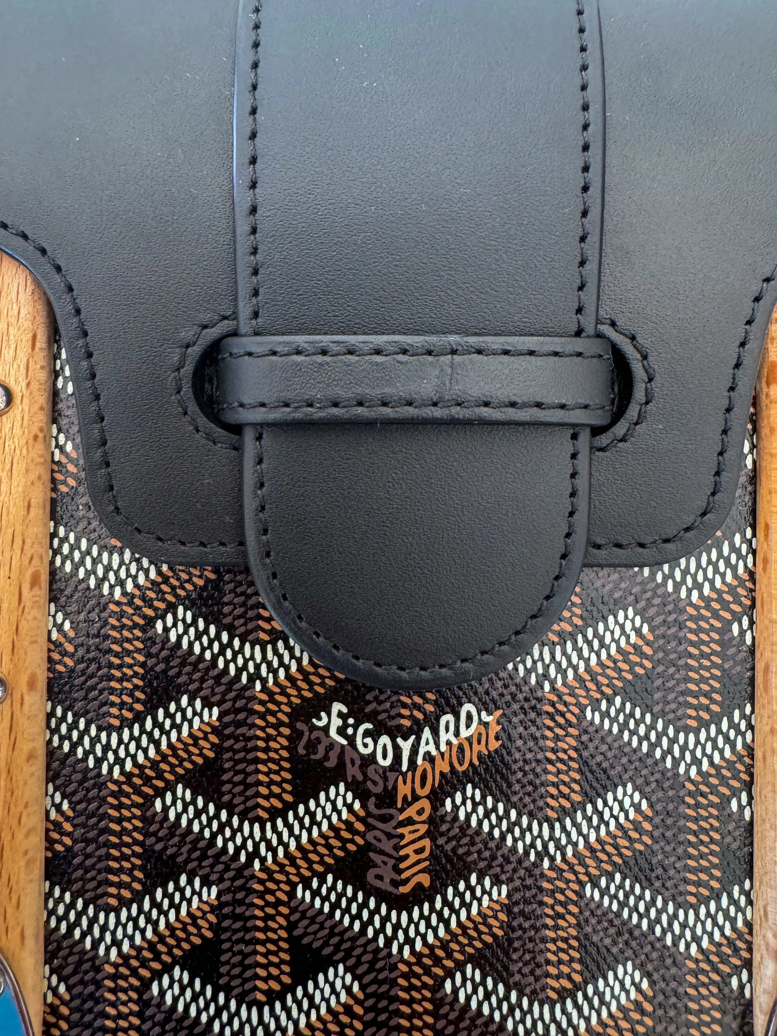 Goyard Black Mini Structure Saigon