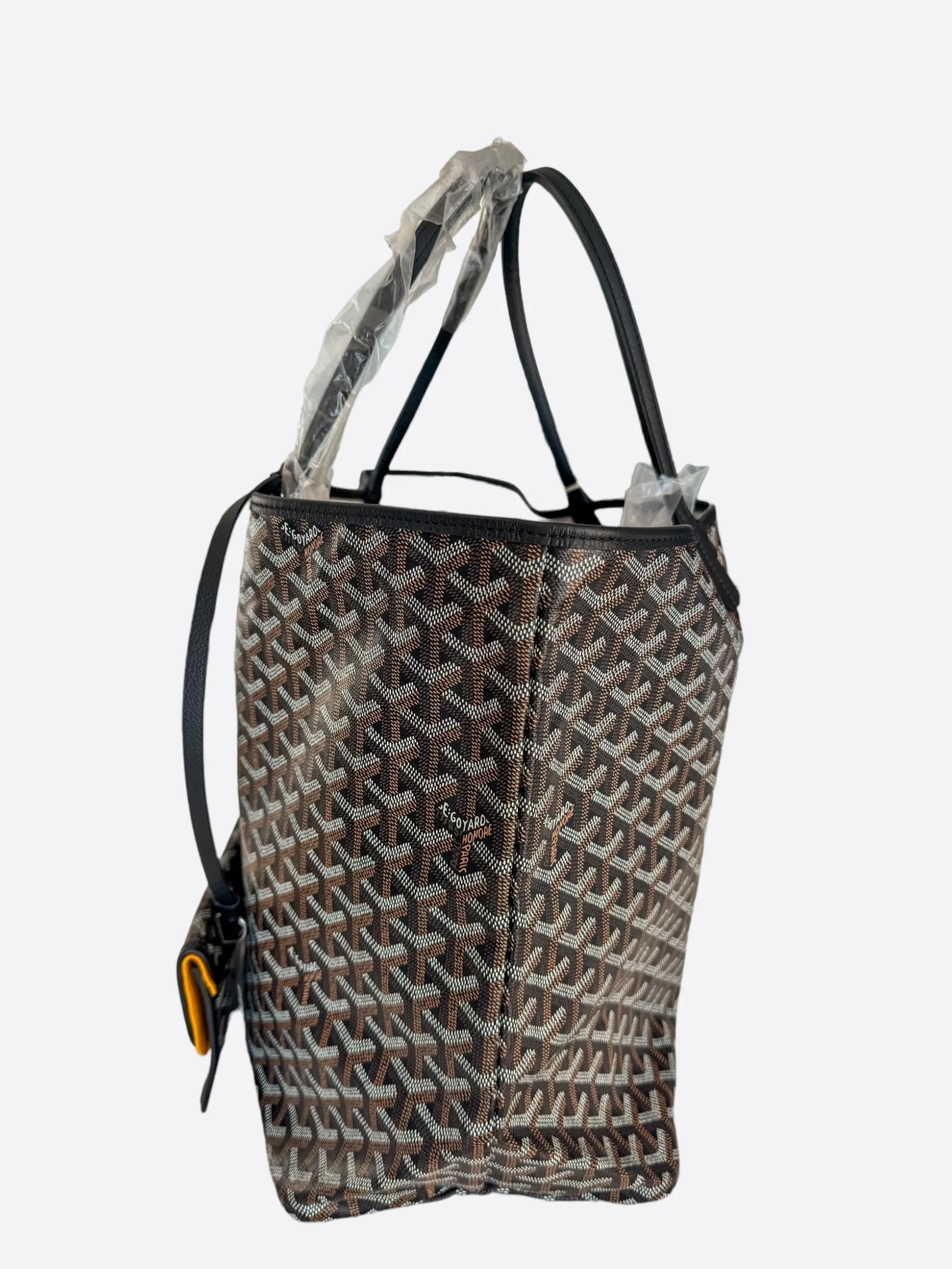 Goyard Black St. Louis Tote Bag