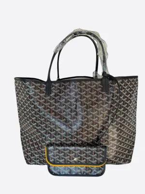 Goyard Black St. Louis Tote Bag