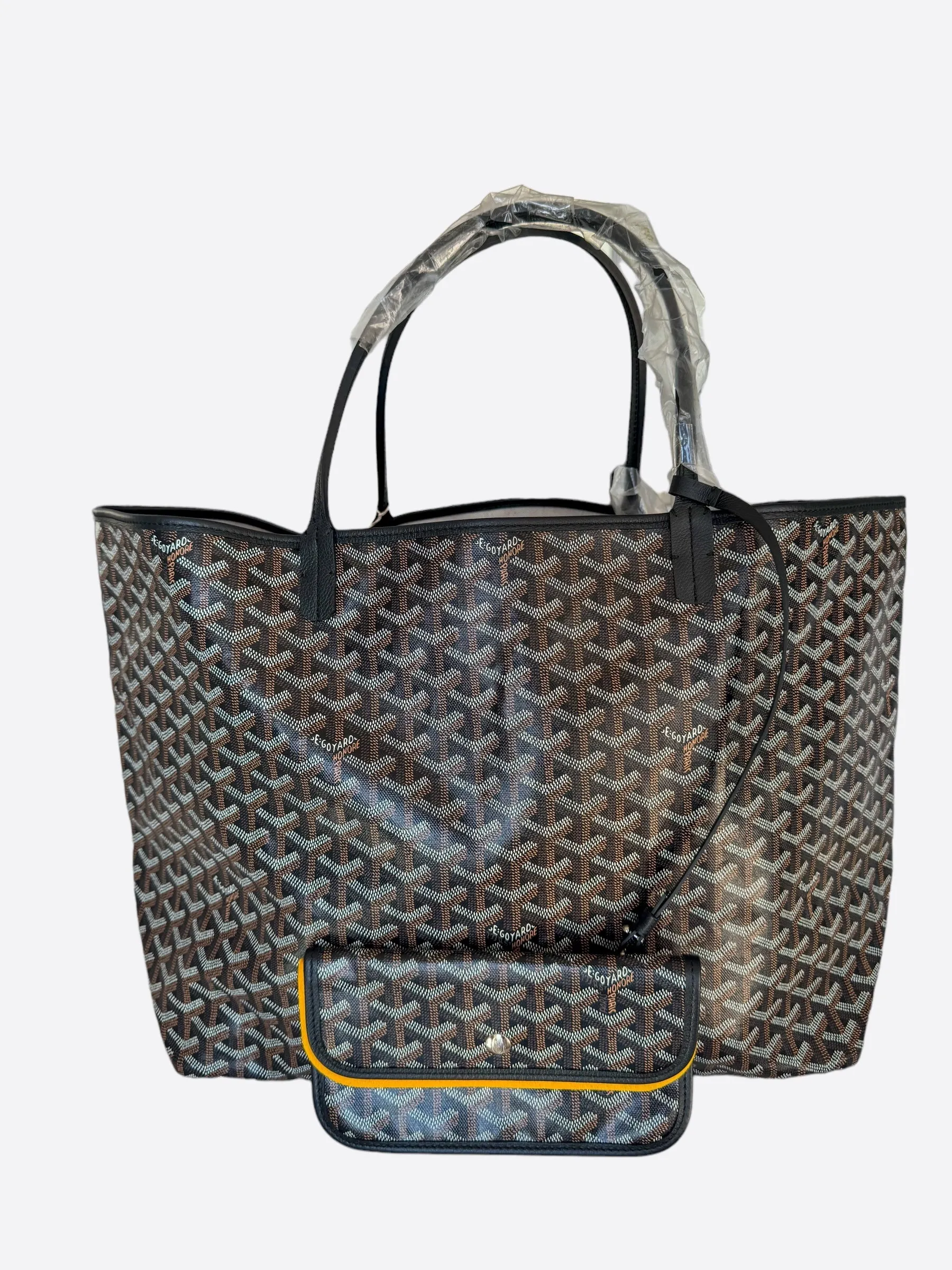Goyard Black St. Louis Tote Bag