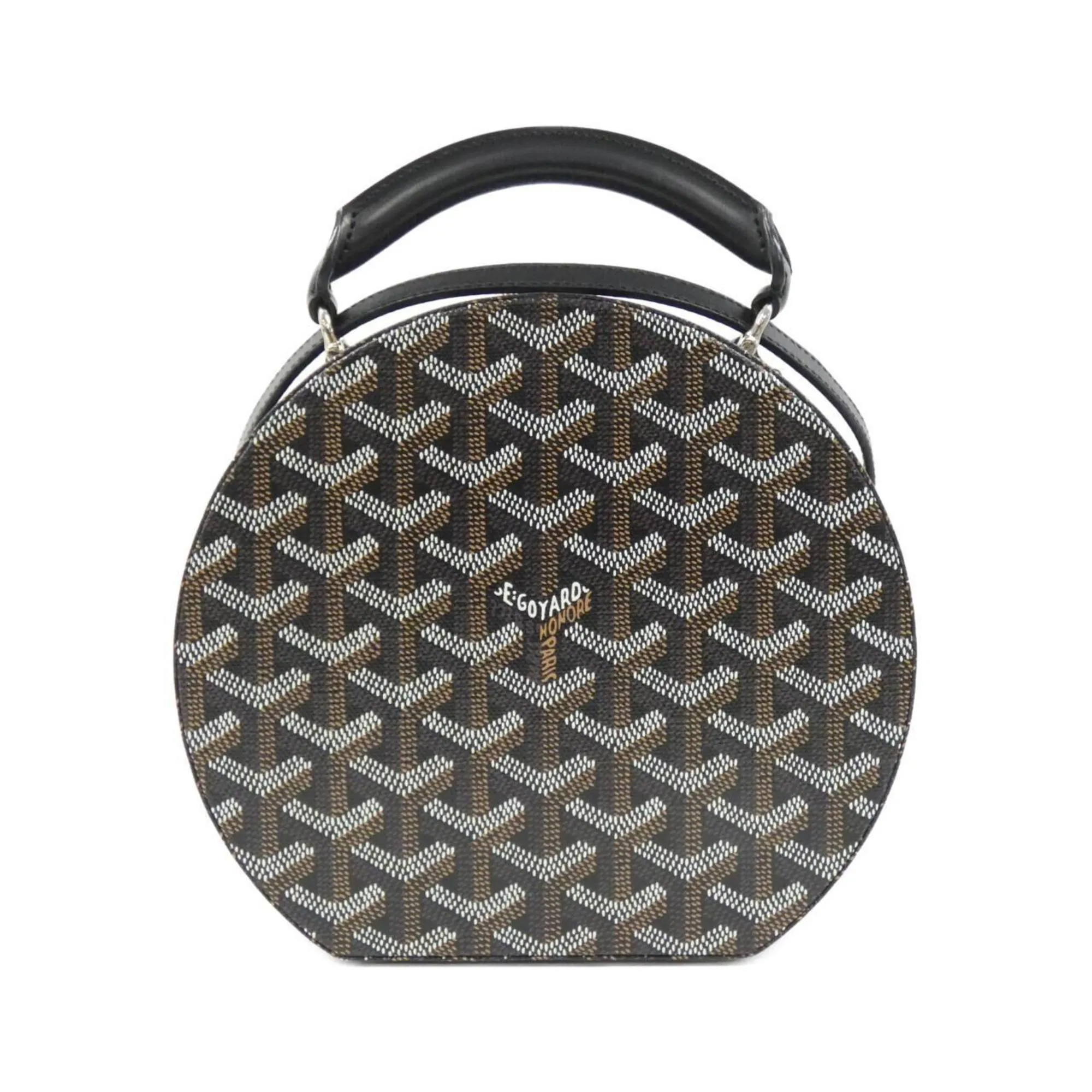 Goyard Coated Canvas Leather Handbag (Pre-Owned)