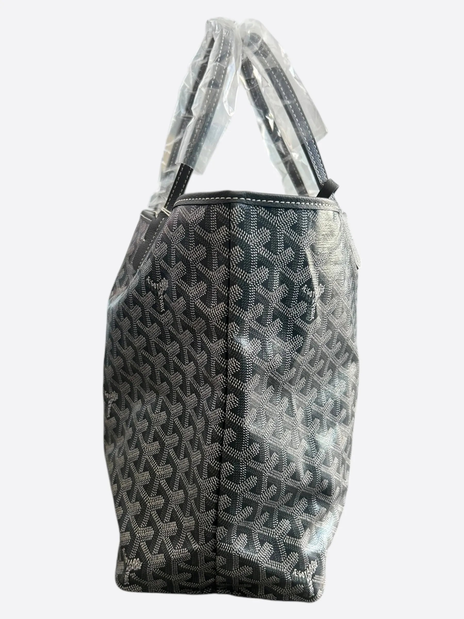 Goyard Grey St. Louis Tote Bag