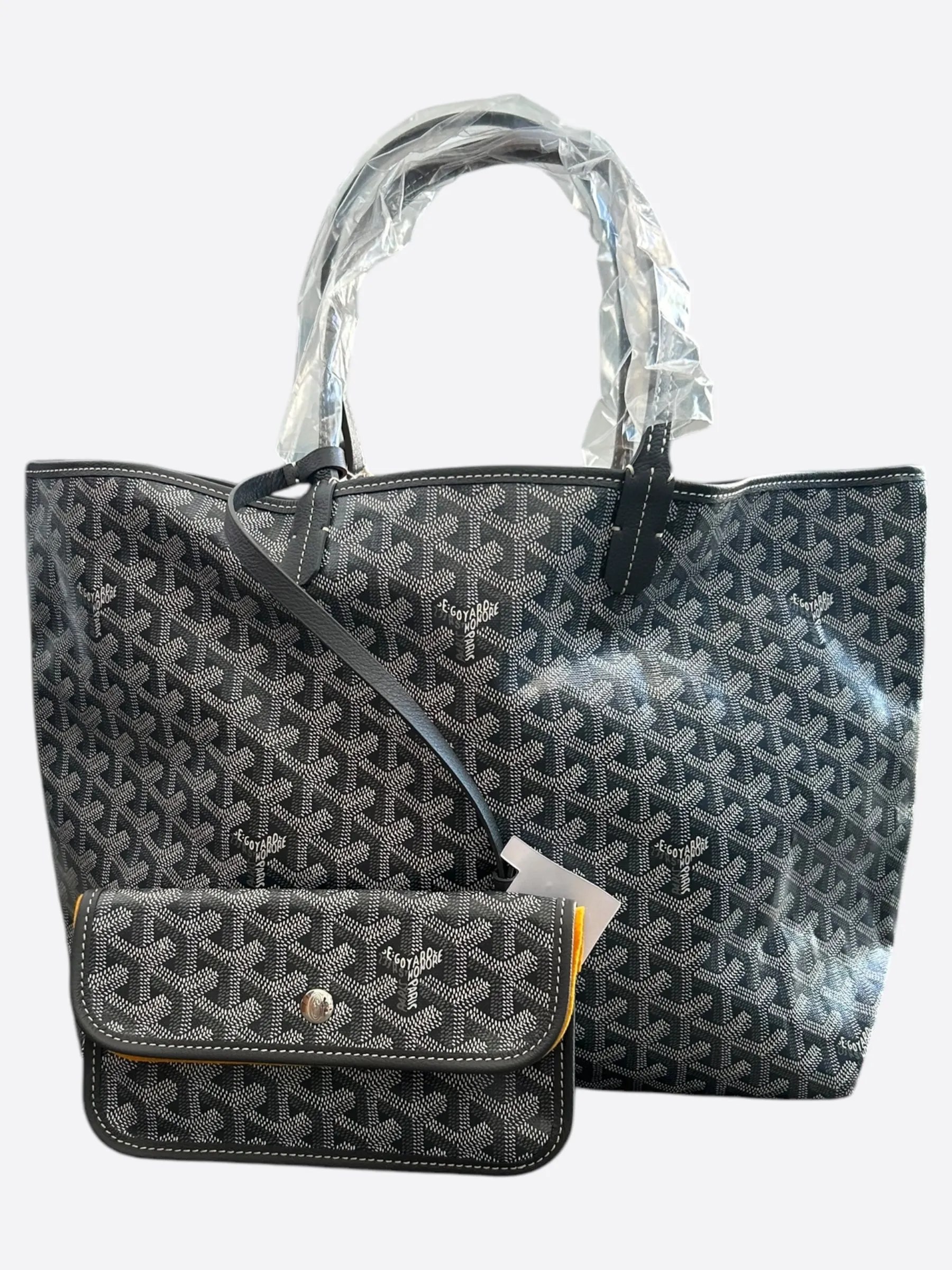 Goyard Grey St. Louis Tote Bag
