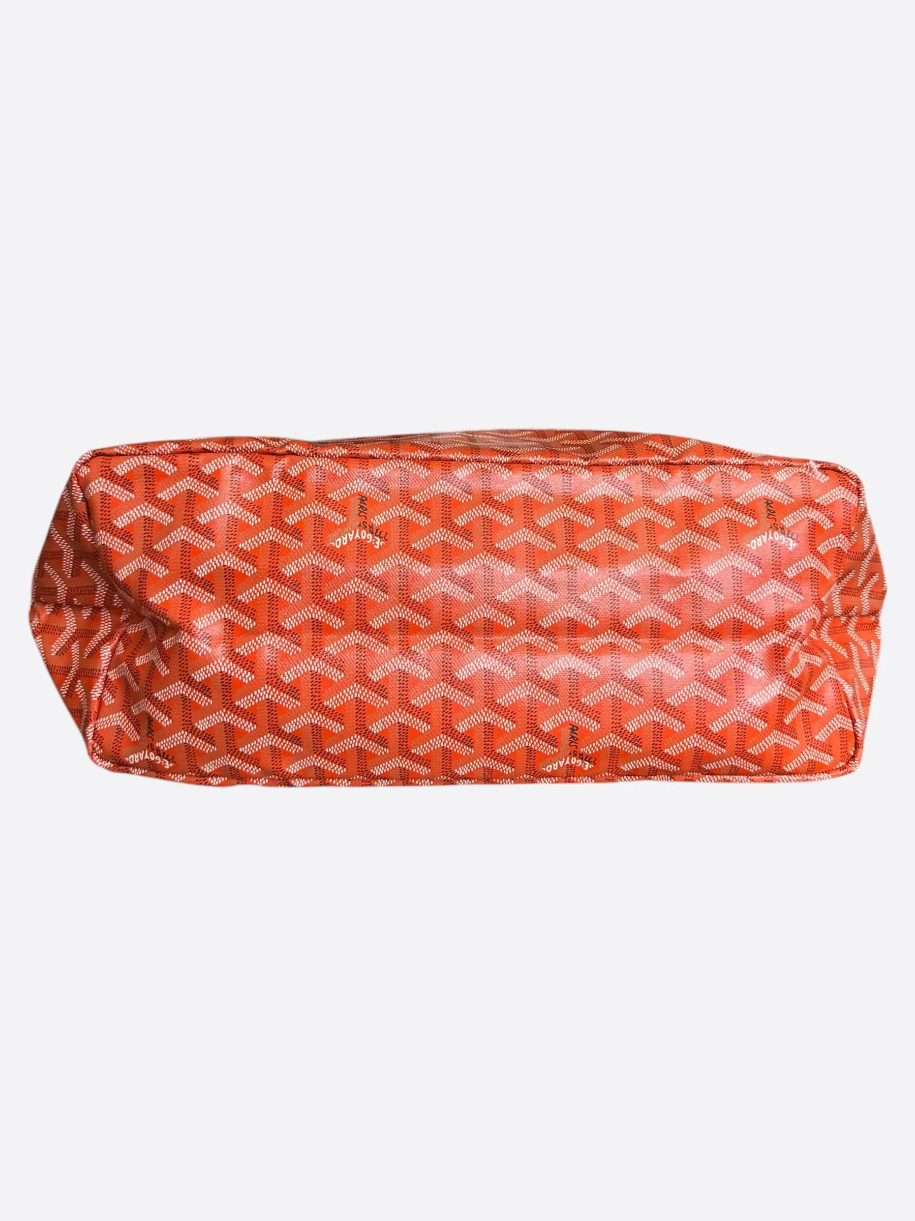 Goyard Orange St. Louis PM Tote Bag