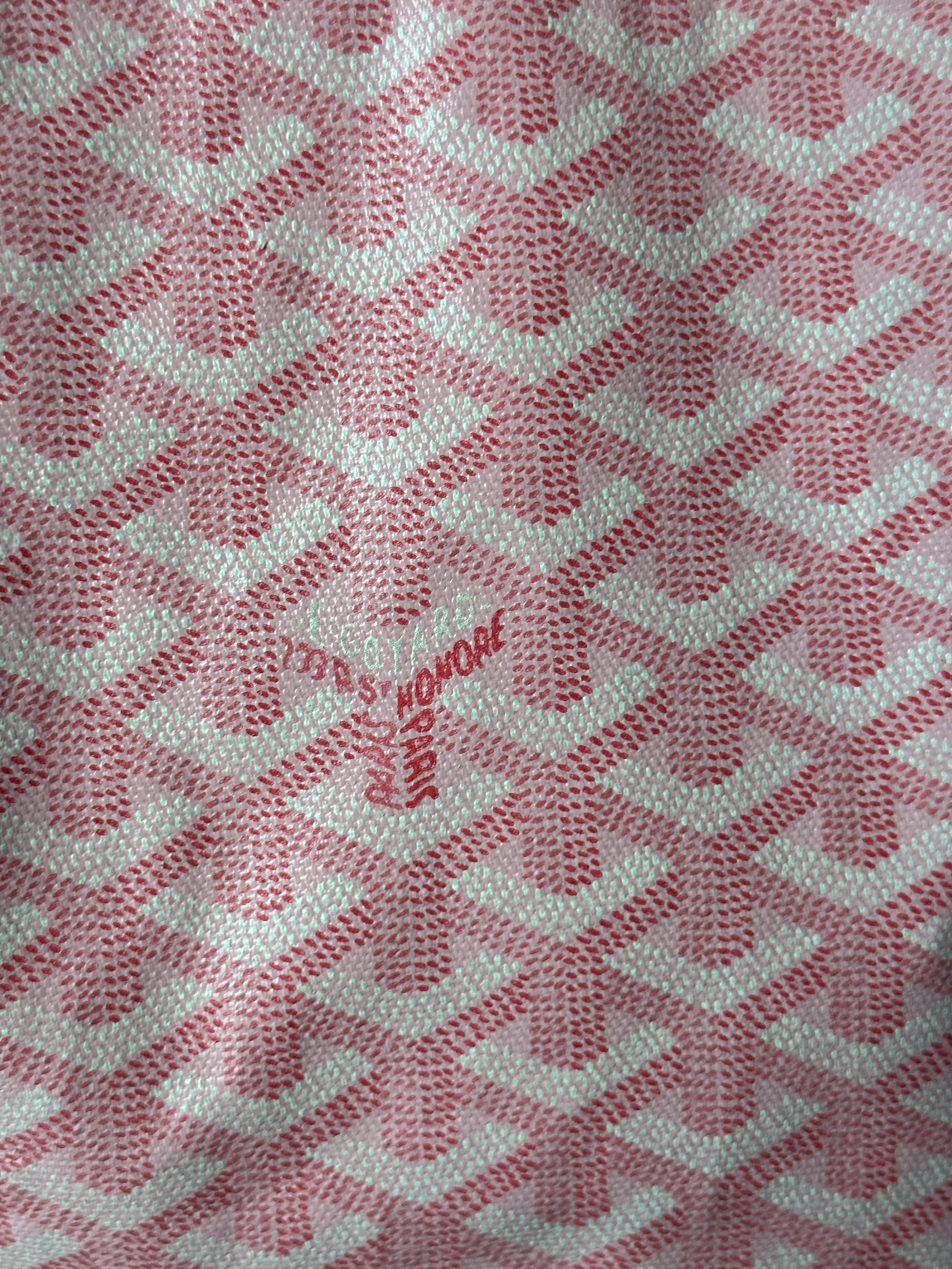 Goyard Pink St. Louis GM Tote Bag