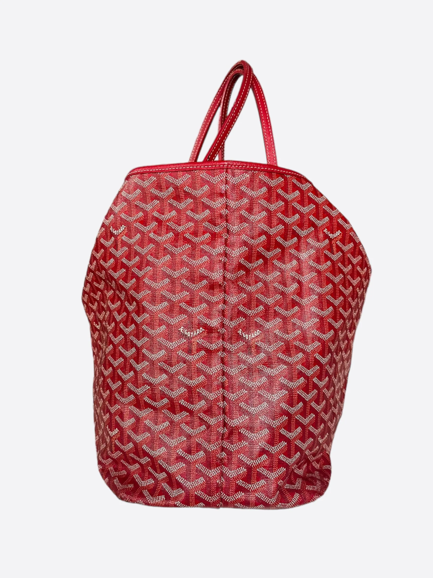 Goyard Red St Louis Tote