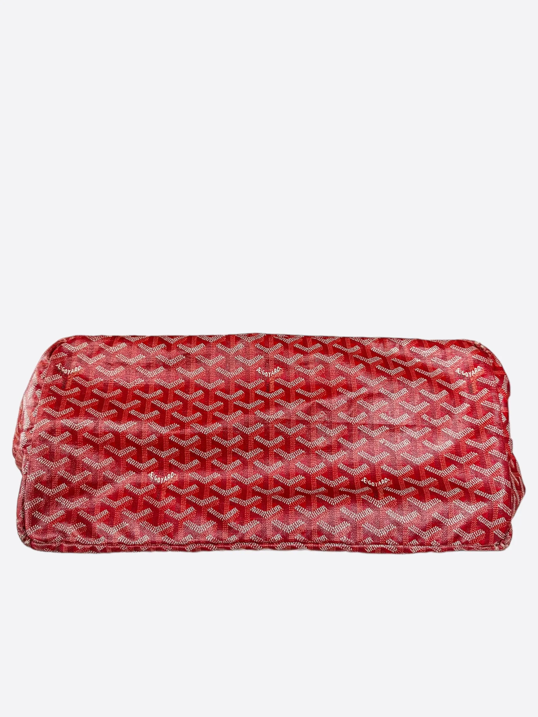 Goyard Red St Louis Tote