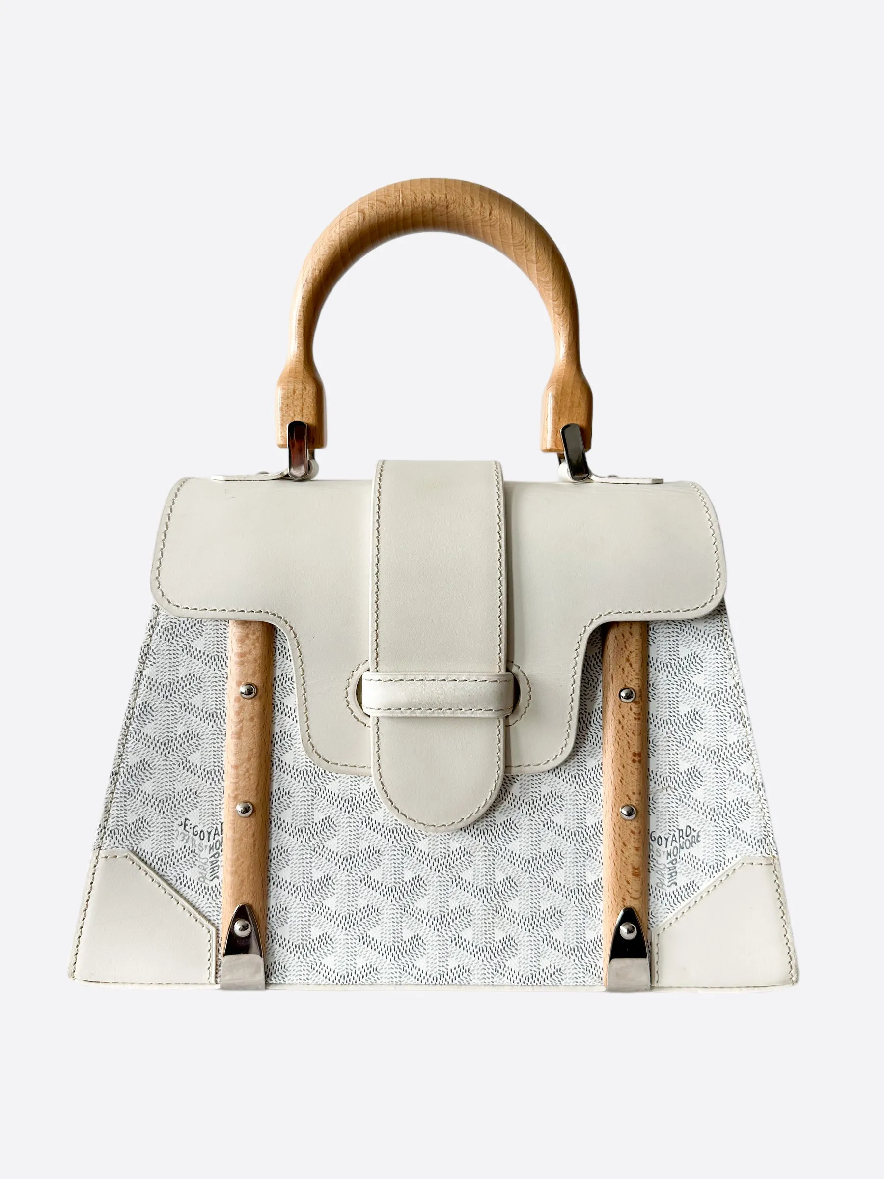 Goyard White Saigon PM