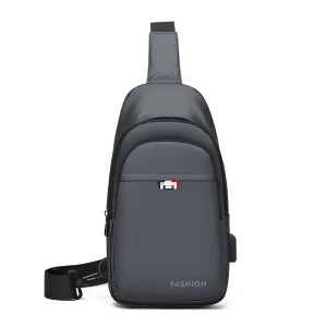 Grey Messenger Bags Sports Bag Gym Bag  4110