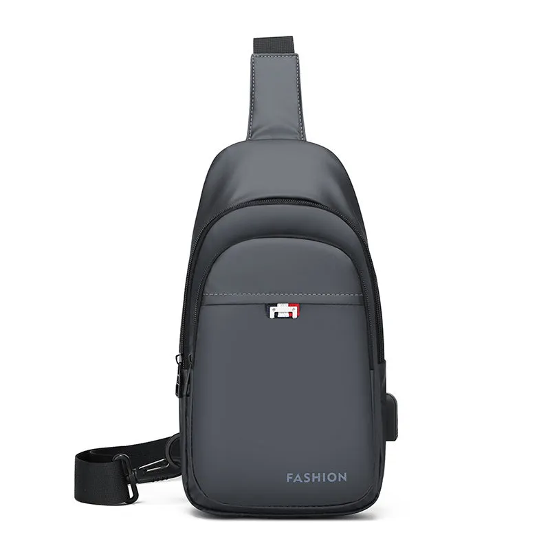 Grey Messenger Bags Sports Bag Gym Bag  4110