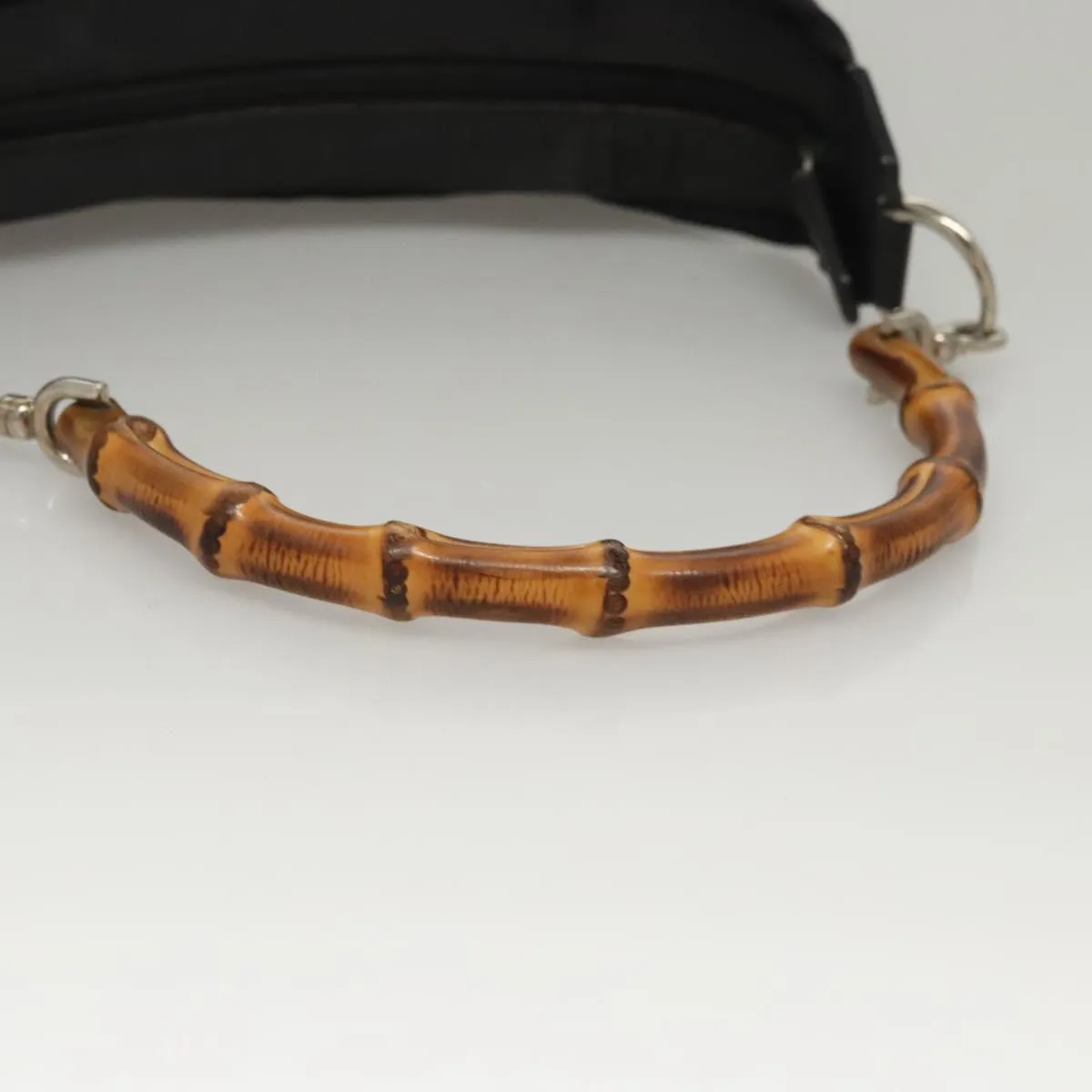 Gucci Bamboo Synthetic Handbag (Pre-Owned)