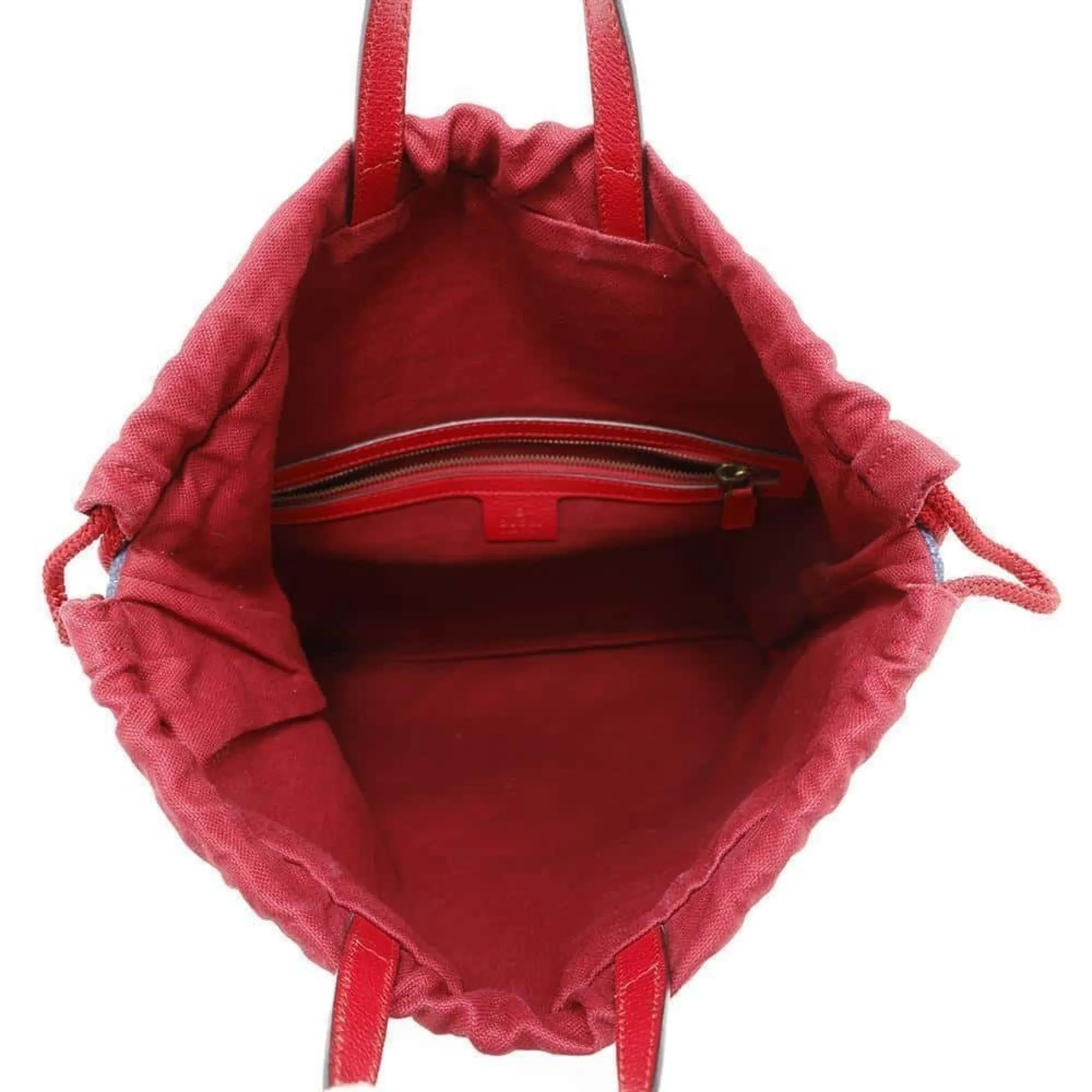 Gucci blue Color Canvas Backpack (Pre-Owned)