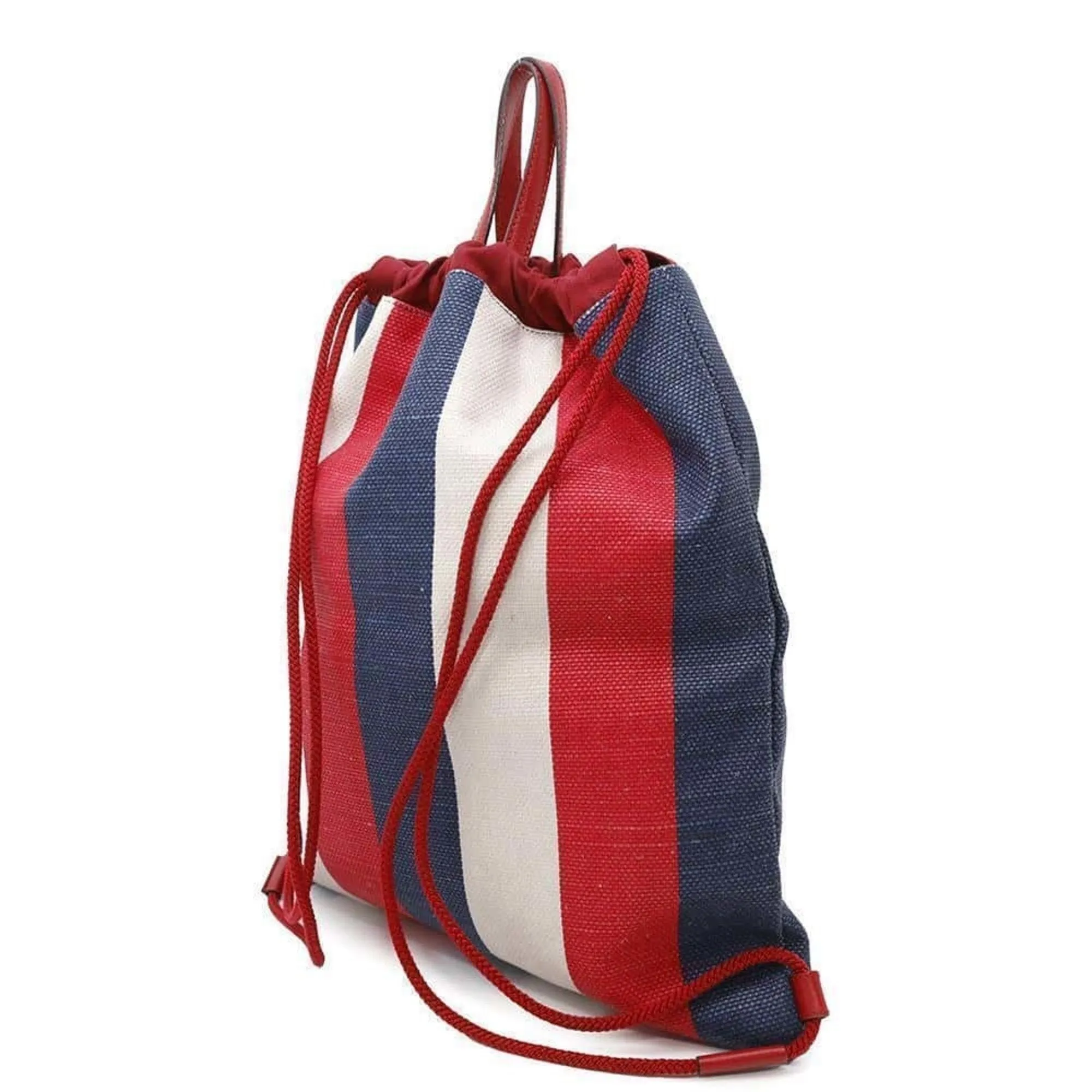 Gucci blue Color Canvas Backpack (Pre-Owned)