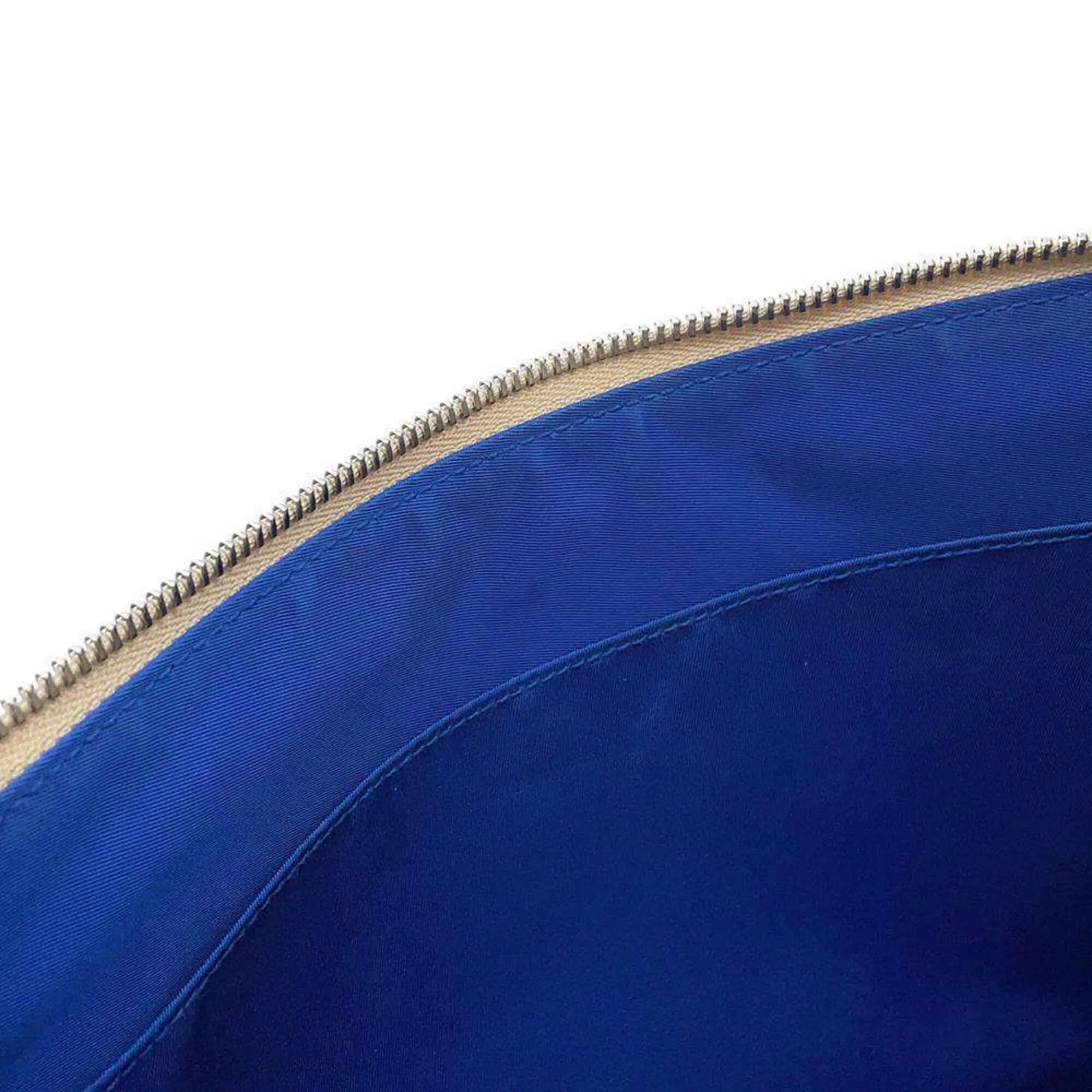 Gucci blue ivory Nylon Leather Clutch Bag (Pre-Owned)