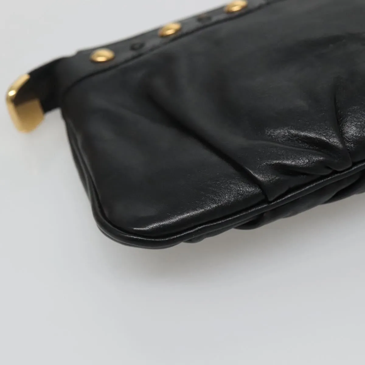 Gucci Hysteria Leather Clutch Bag (Pre-Owned)