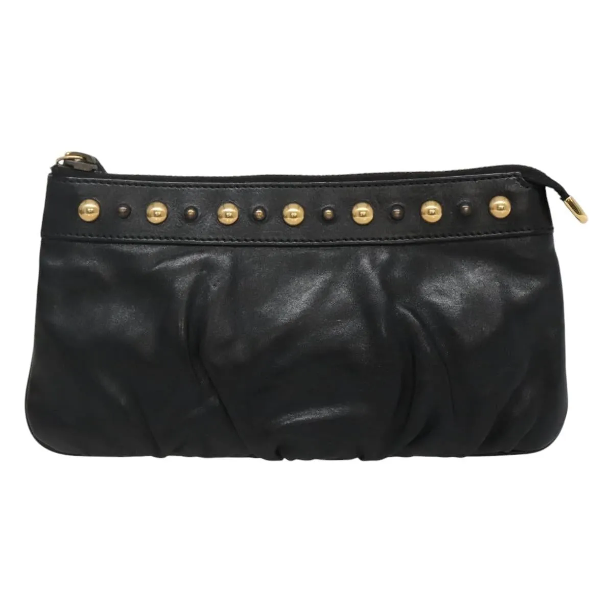 Gucci Hysteria Leather Clutch Bag (Pre-Owned)